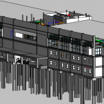Depot Adminstration Building 3D View 1